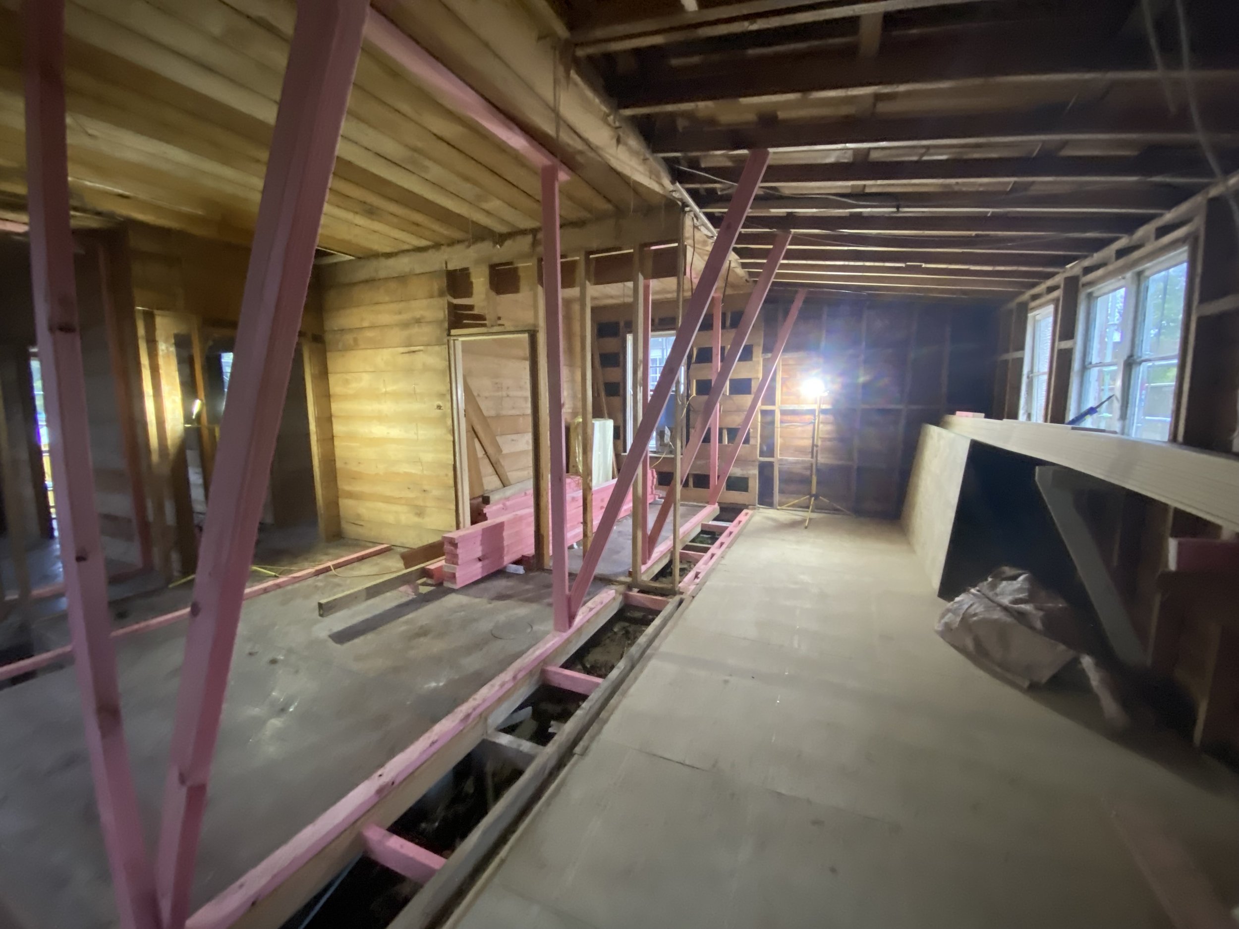Structural alterations beam replacement Kapiti Coast Wellington Keen Builders