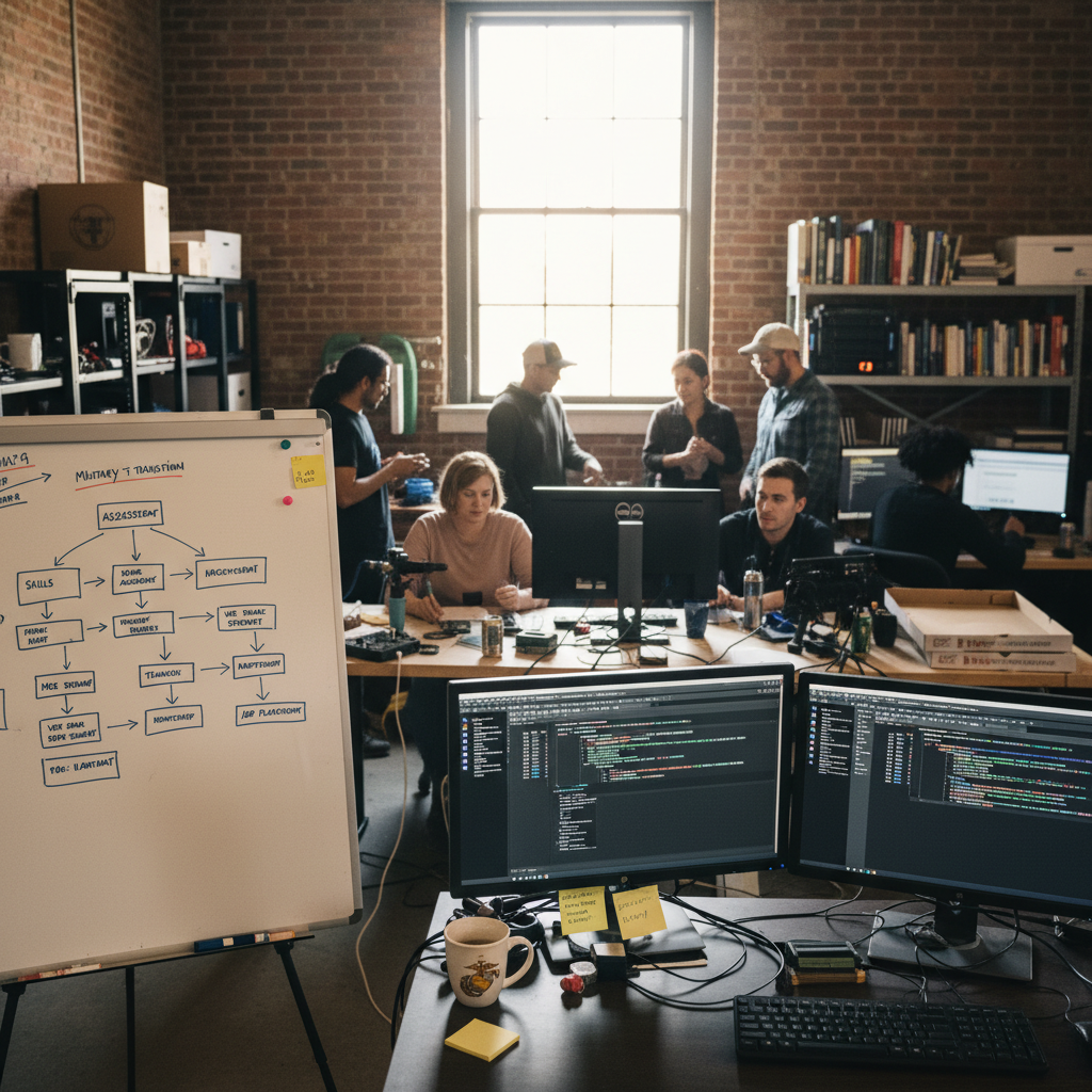 BLOG #4: BEHIND THE SCENES - BUILDING TRANSITION HQ