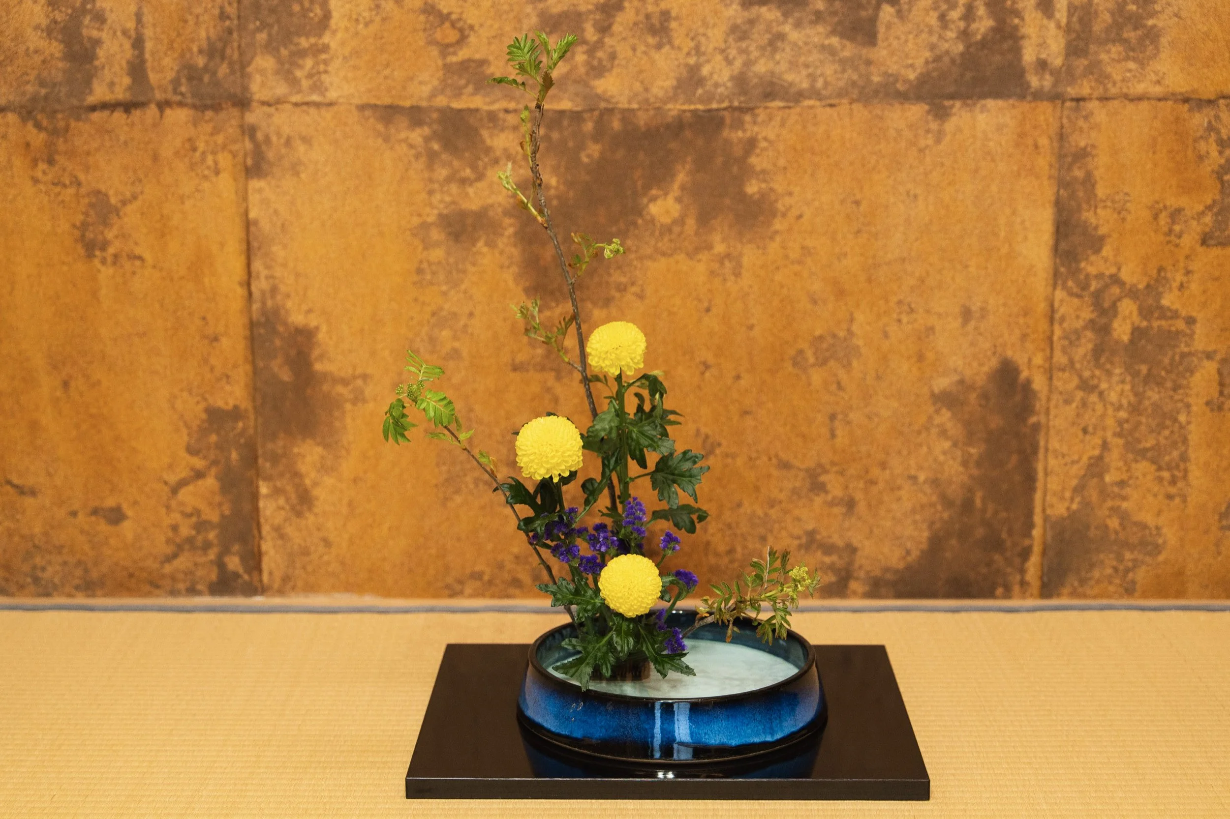 Ryusei-ha Ikebana Flower Arrangement