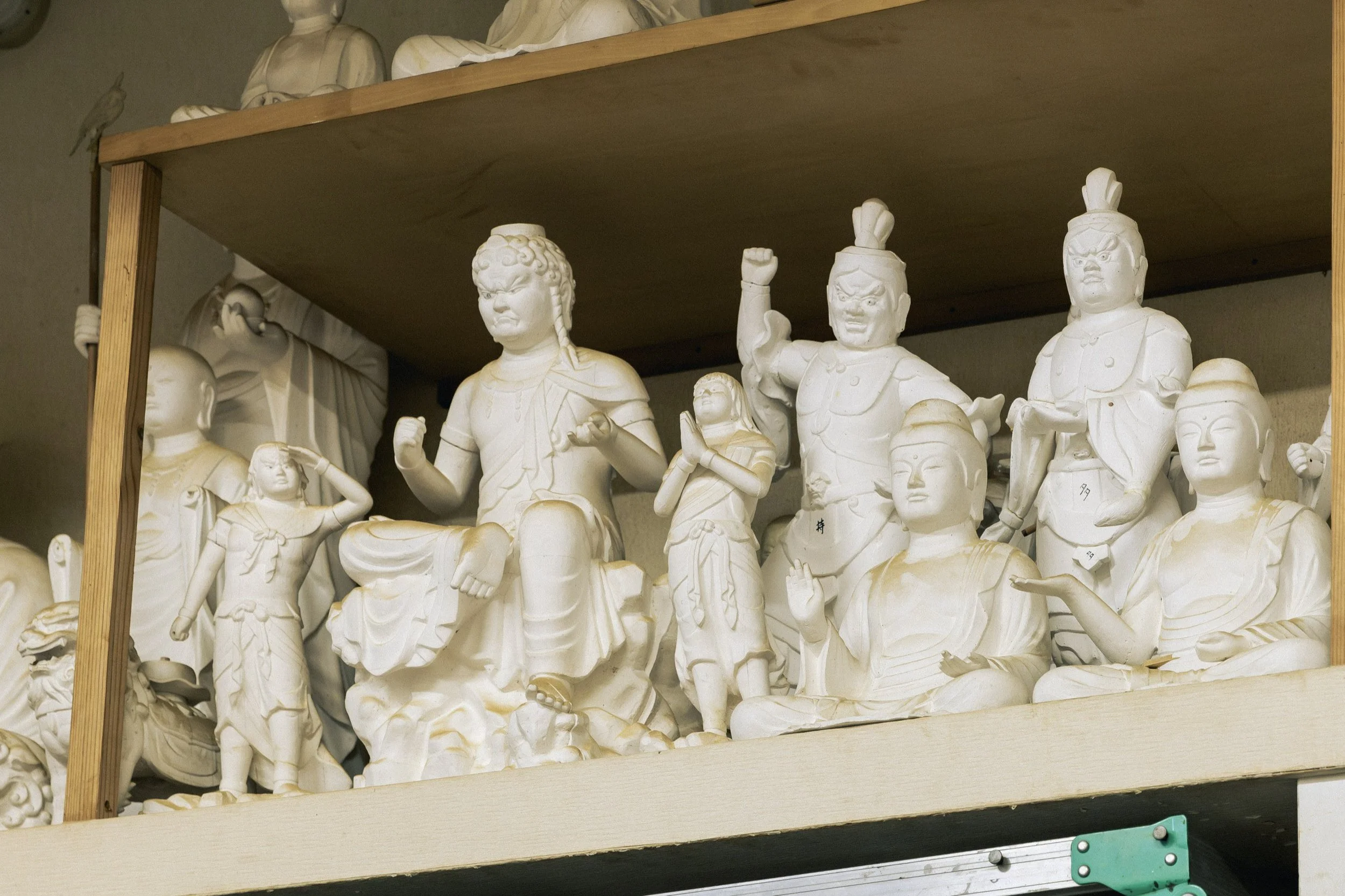 Carved Buddhist Iconography
