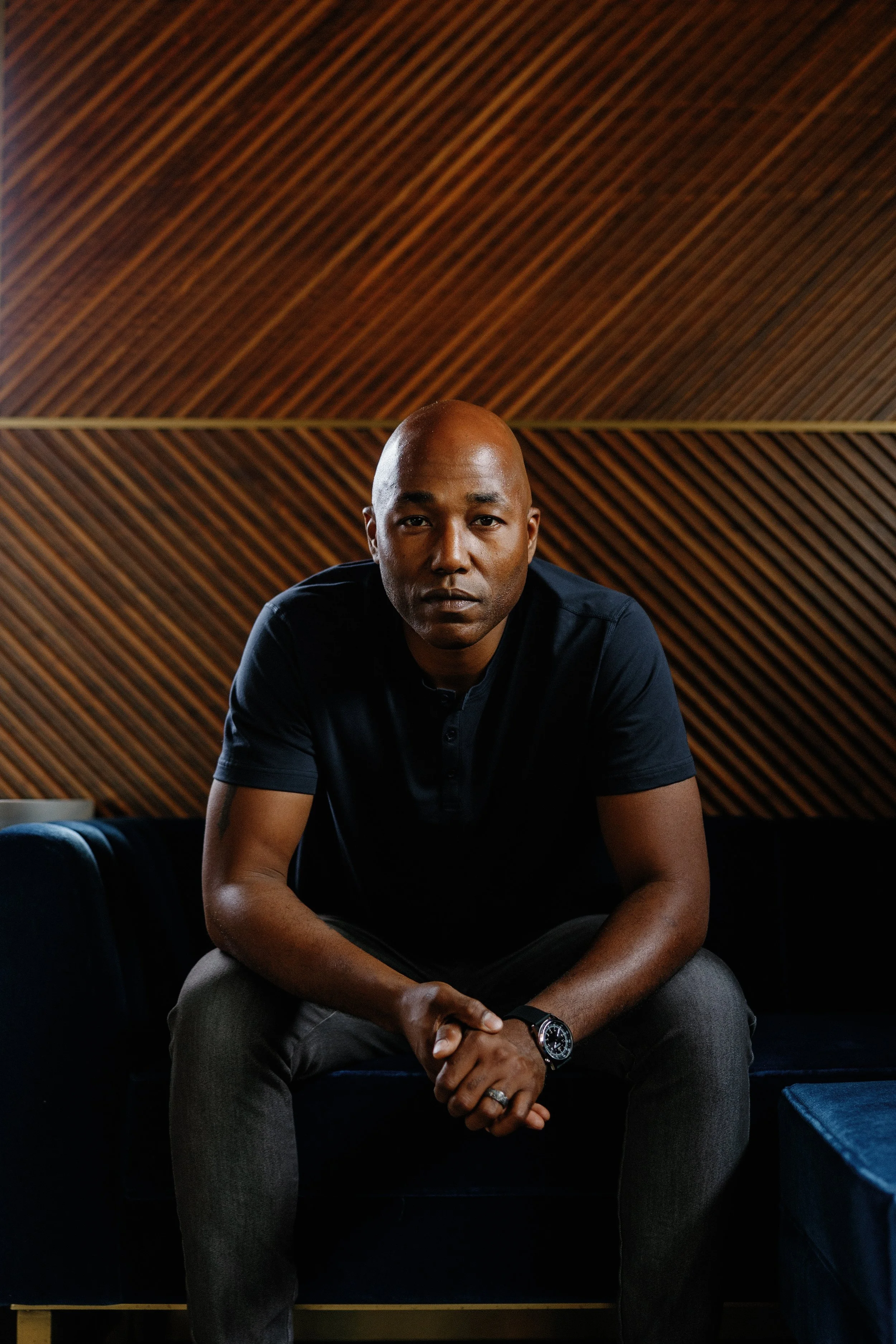 Trevor Harris, Founder of Total Harmony Entertainment, a Black-owned entertainment and Wedding DJ company servicing Chicagoland and destination weddings and events