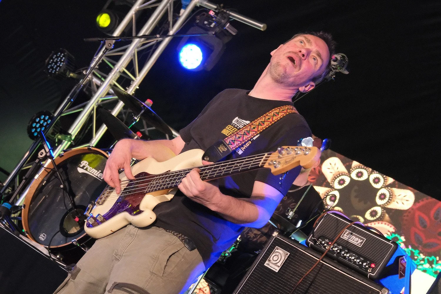 Jamie Smith of The Mighty Vipers - Quarry stage