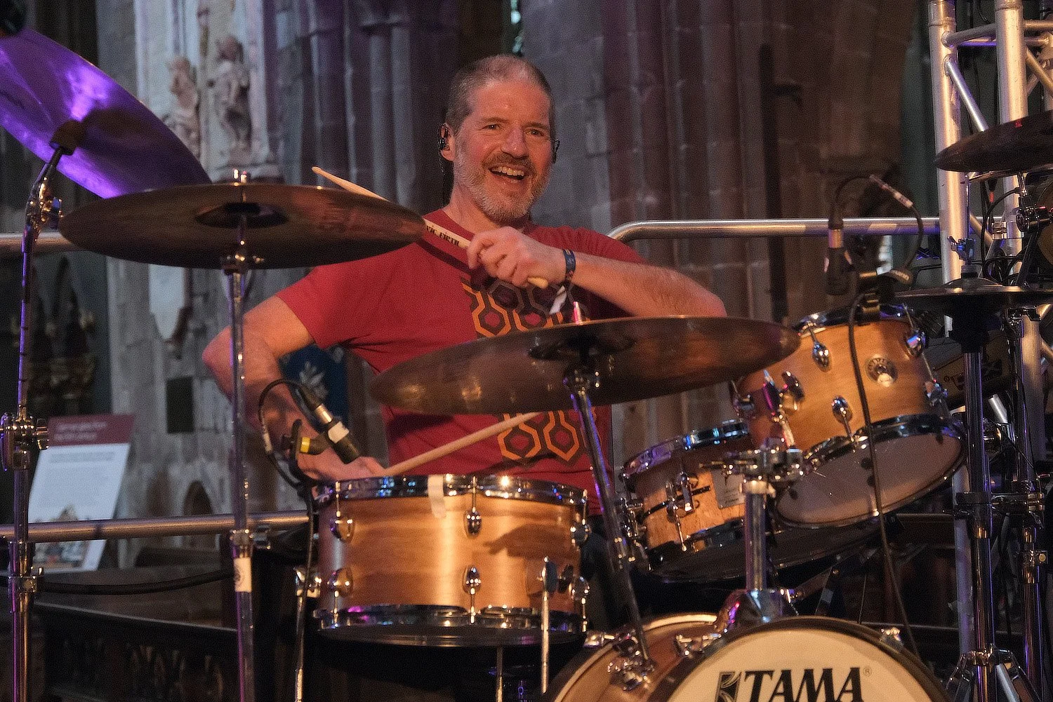 Charlie Adlard of Cosmic Rays at St Mary's church