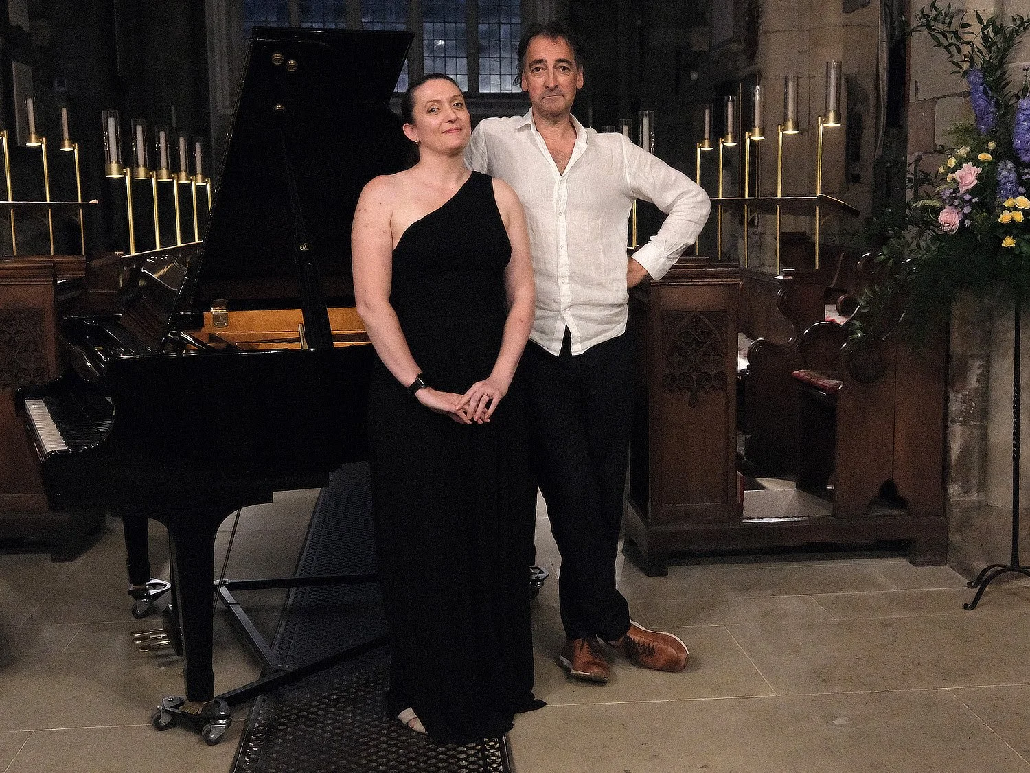 Alistair McGowan at the Much Wenlock Arts Festival