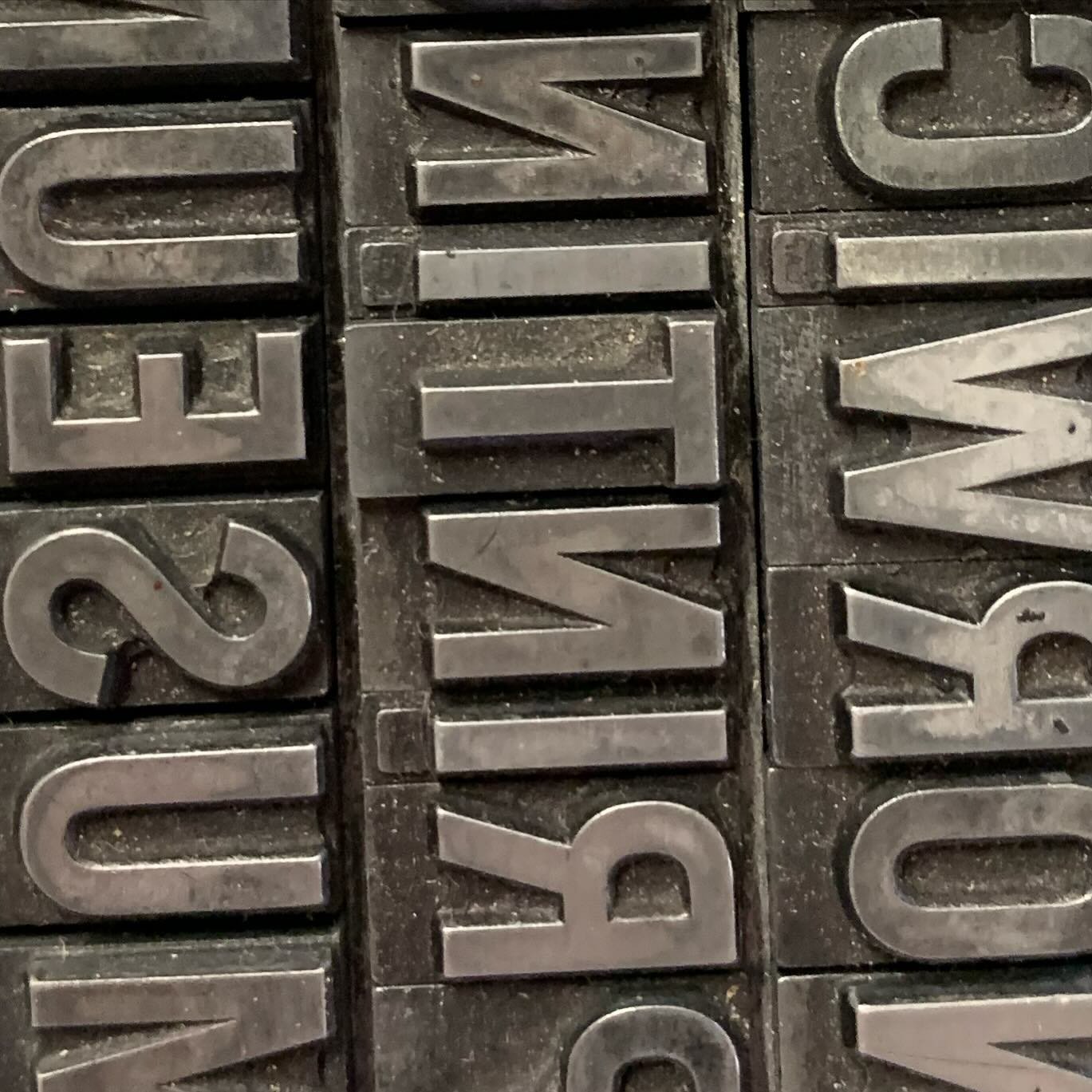 Block lettering