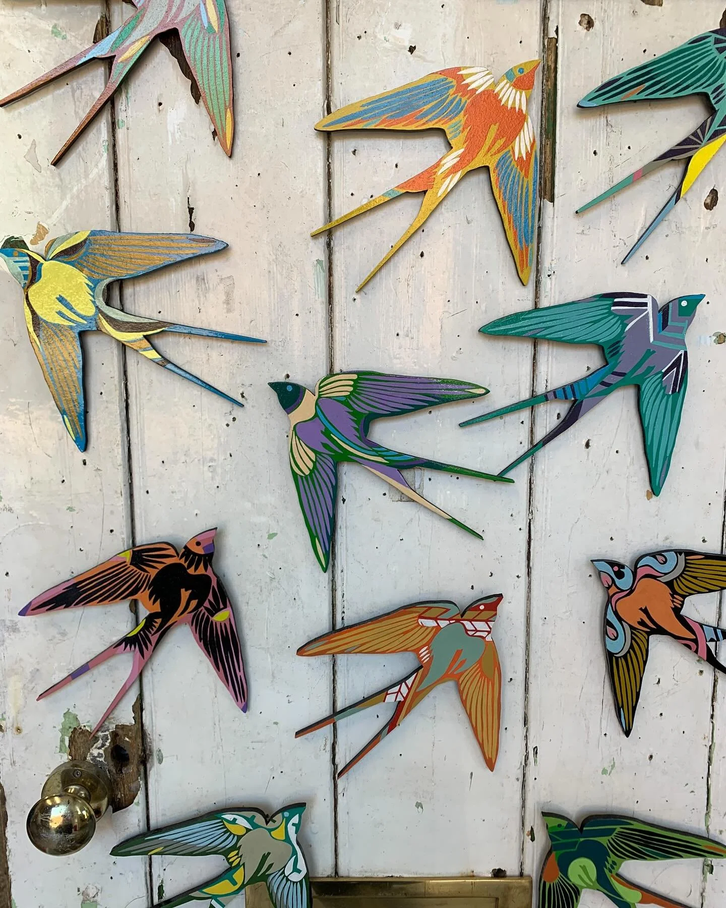 An arty weekend mooching around West Berkshire and North Hampshire Open Studios. I&rsquo;m loving the work of Emma Green #hawkbury_print at the moment