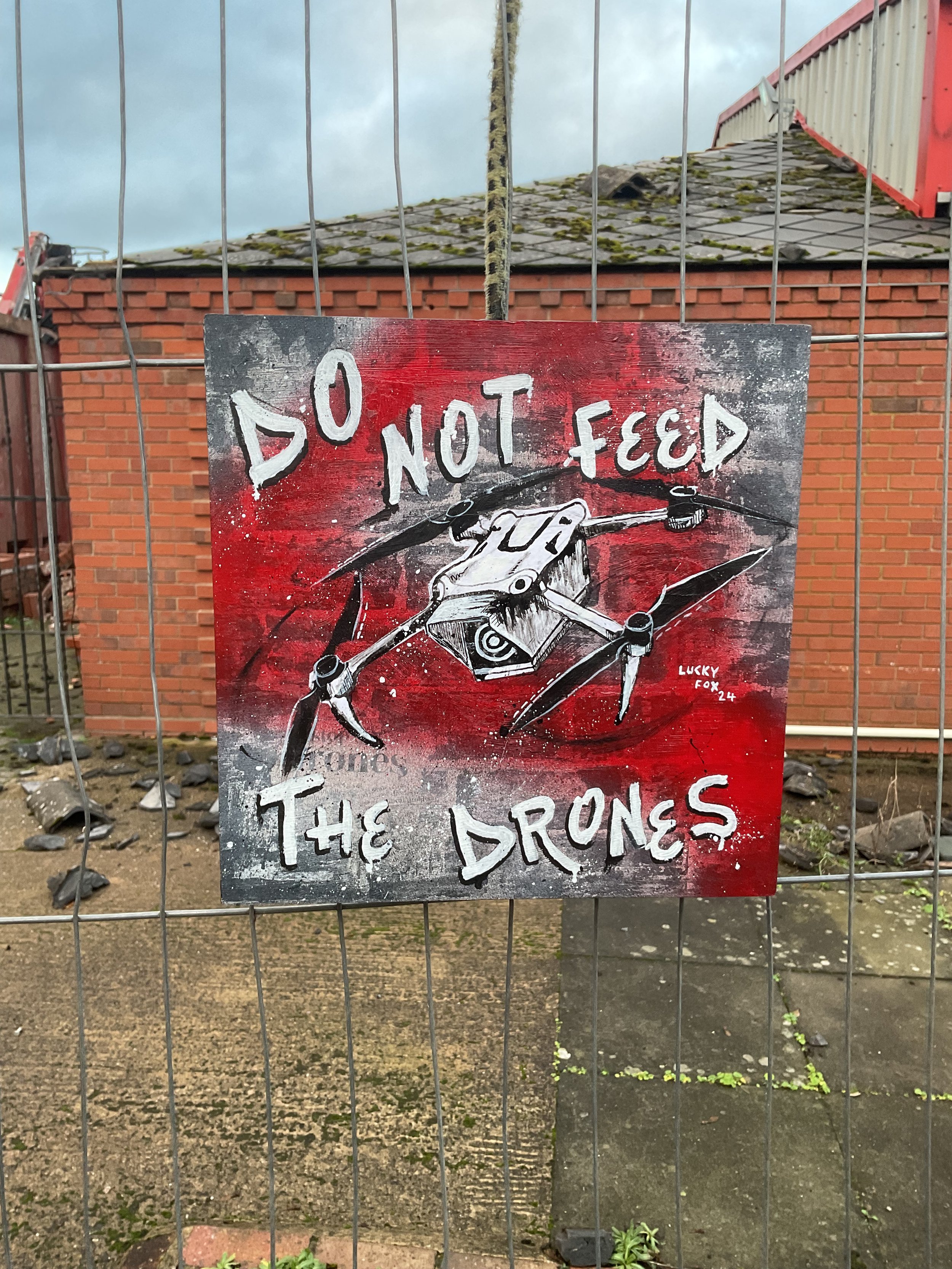 do not feed the drones painting.jpg