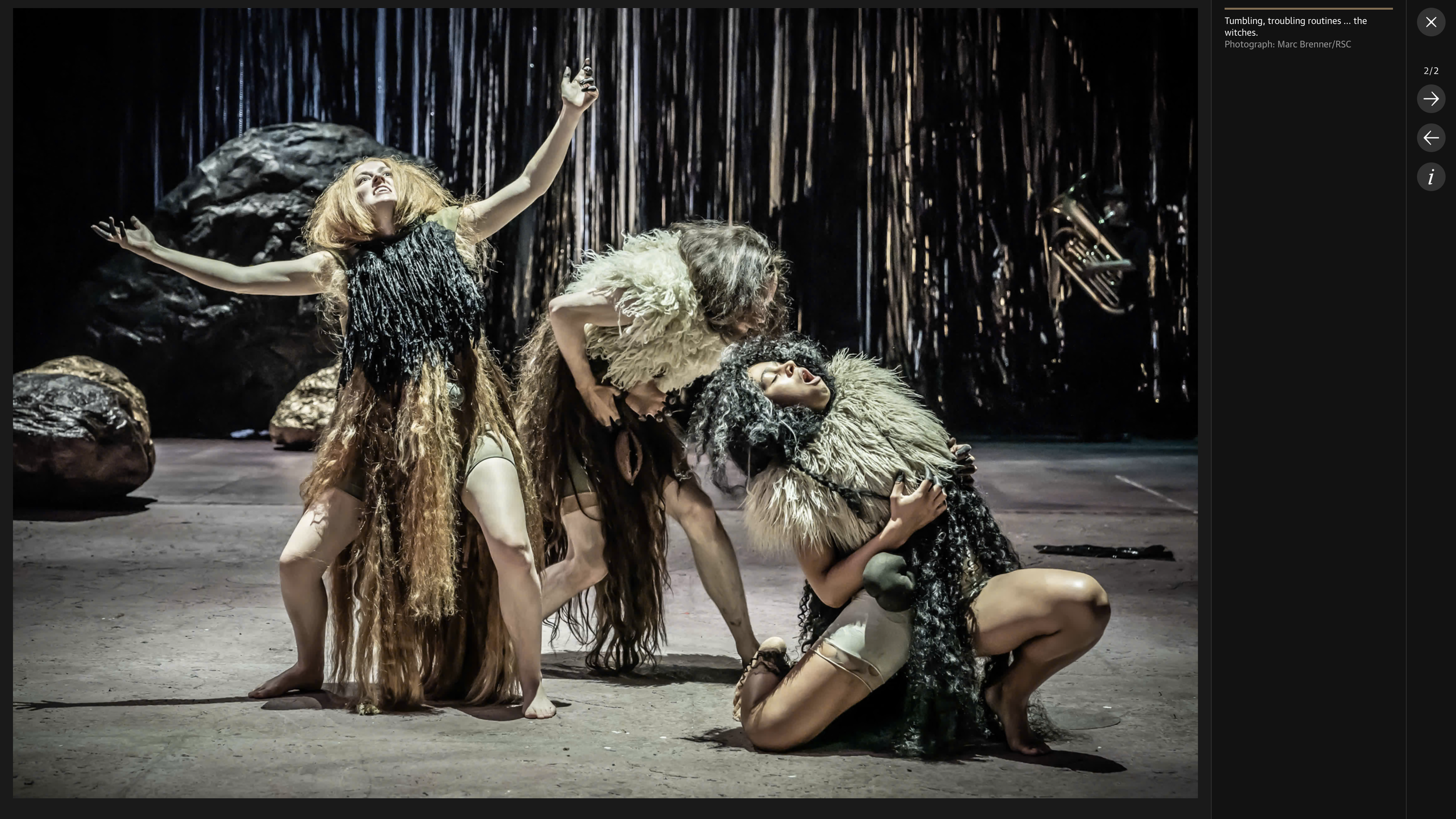 RSC Macbeth witches
