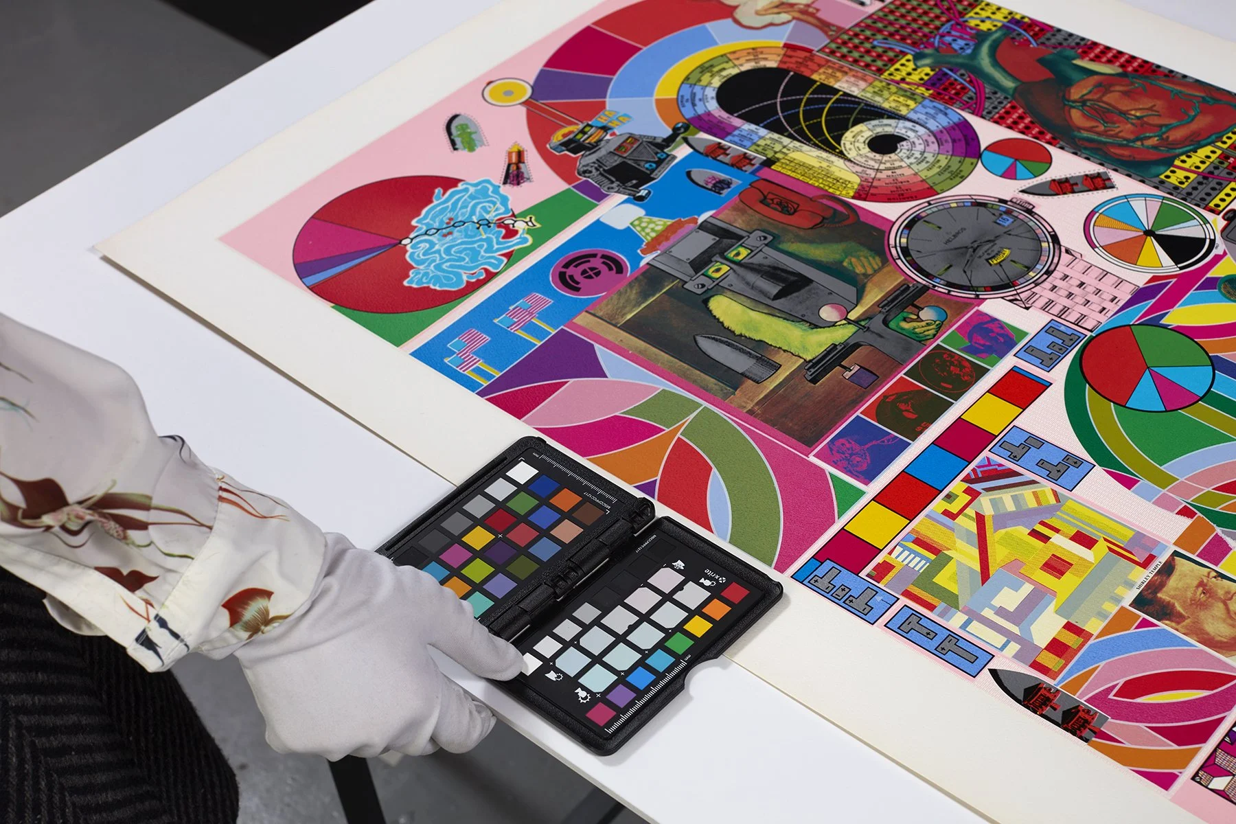 Copystand Colour checker