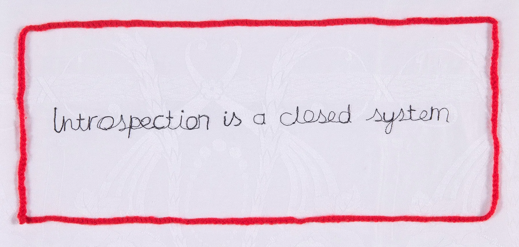 Introspection is a Closed System Jenny Mason