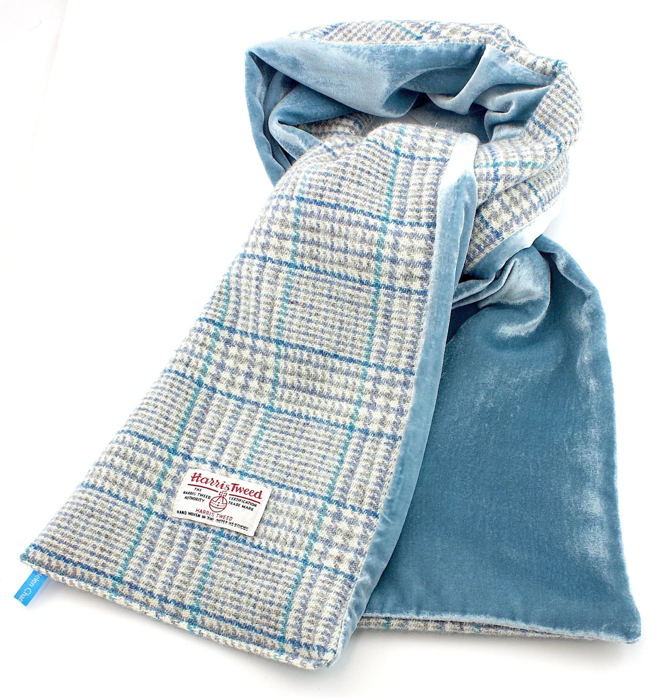 Harris Tweed scarf Helen Chatterton textiles