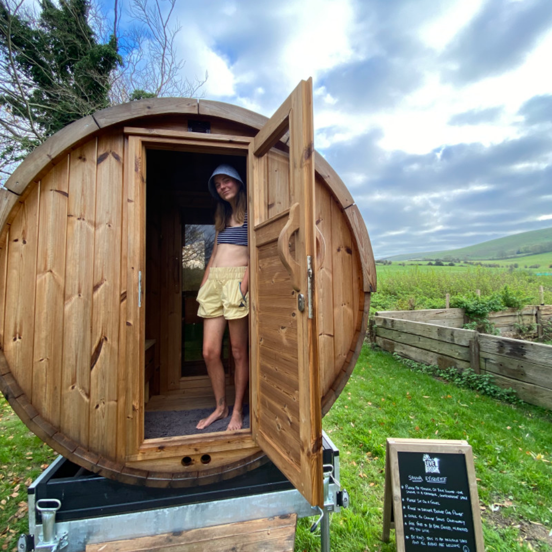 Wood-fired Sauna Session