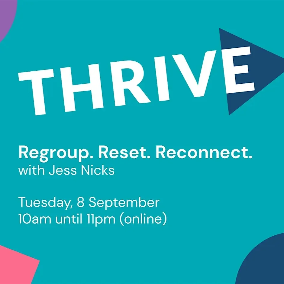 Regroup. Reset. Reconnect. with Jess Nicks