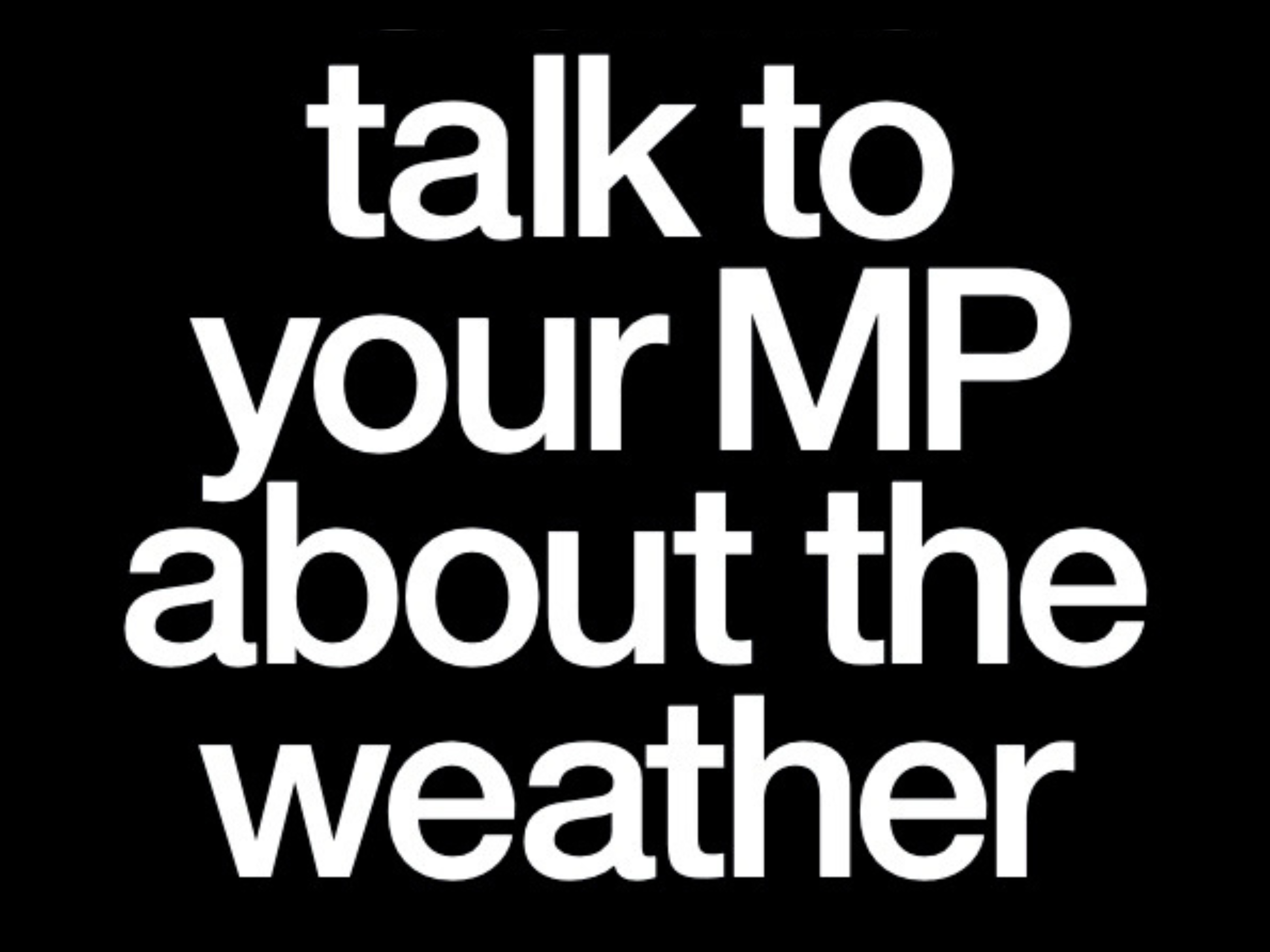 Get in touch with your MP