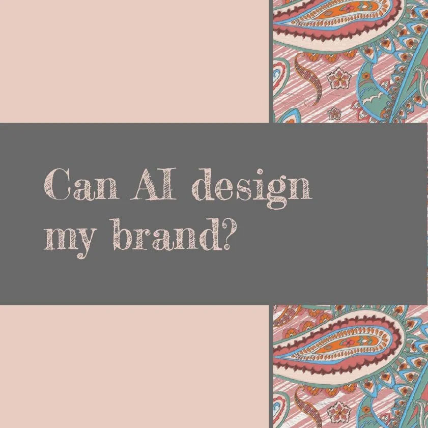 Can AI design my brand?