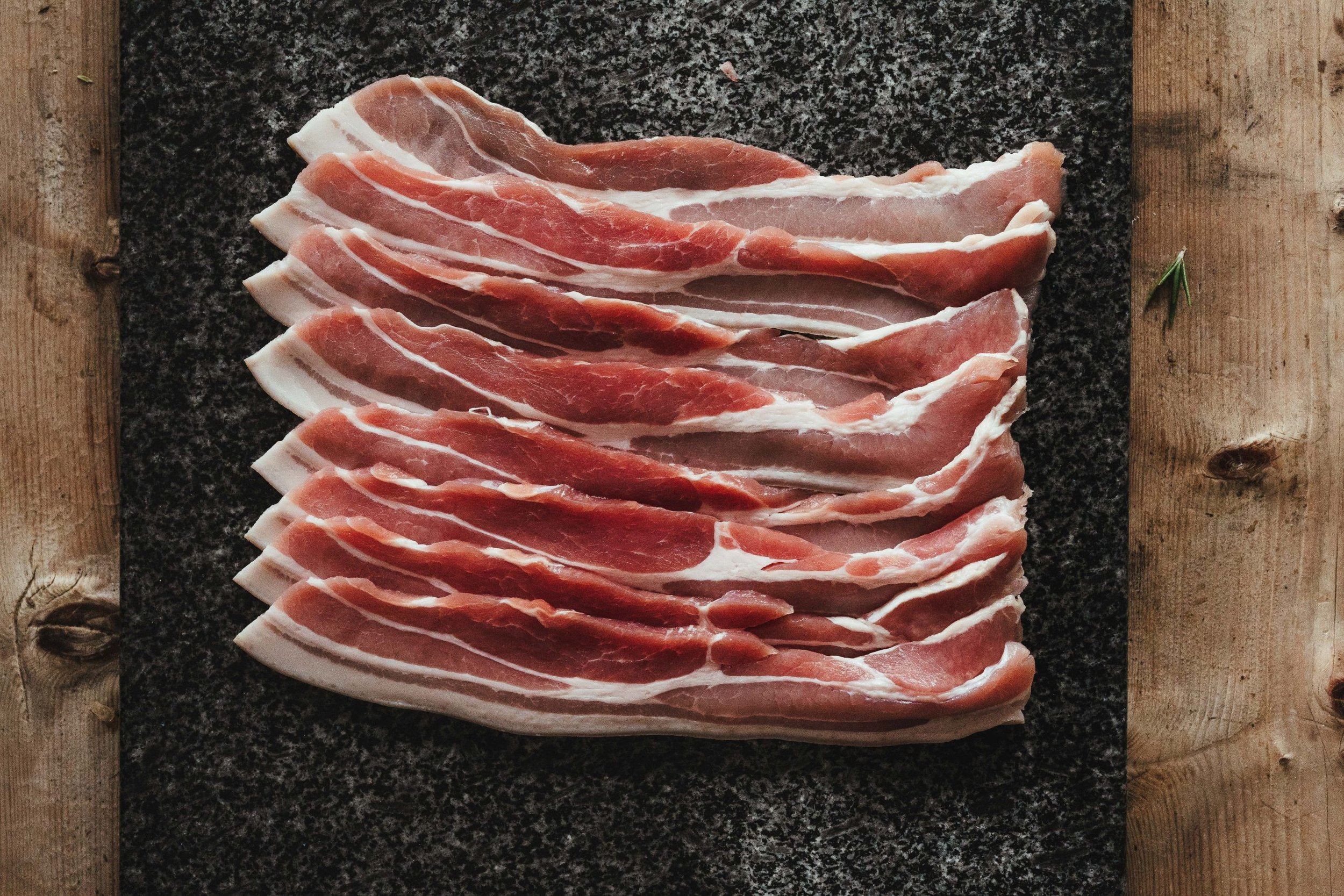 Smoked Streaky Bacon – £14.99 per KG