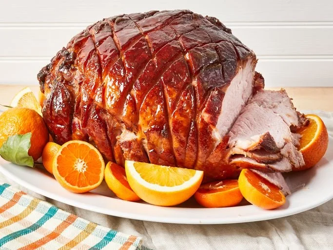 Cooked Honey Roast Ham – £17.99 per KG