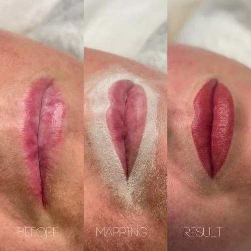 Curious about the lip blush process? Here&rsquo;s what to expect from start to finish 💋
.
.
.

Before your appointment:
&bull; We chat about your desired colour and shape
&bull; Lips are assessed and prepped for the best results
&bull; A numbing cre