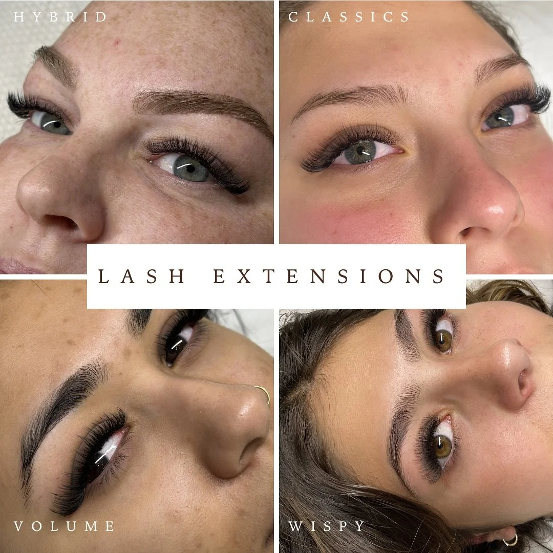 Not sure which lash set is right for you? Here&rsquo;s a quick guide to our most popular styles ✨
.
.
.

Classics &ndash; natural, simple, and perfect for an everyday look

Hybrids &ndash; the best of both worlds, adding a little more fullness

Volum