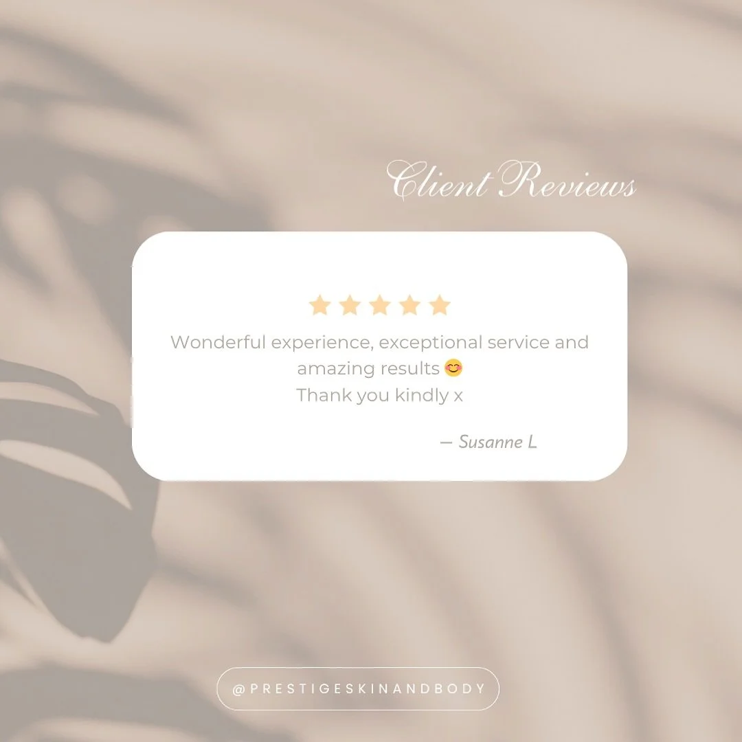 Nothing makes us happier than hearing your feedback and reading your beautiful reviews 💕
.
.
.

As beauty therapists, we pour our hearts into every treatment&mdash;so knowing you feel confident, relaxed, and cared for means everything to us. Your ki