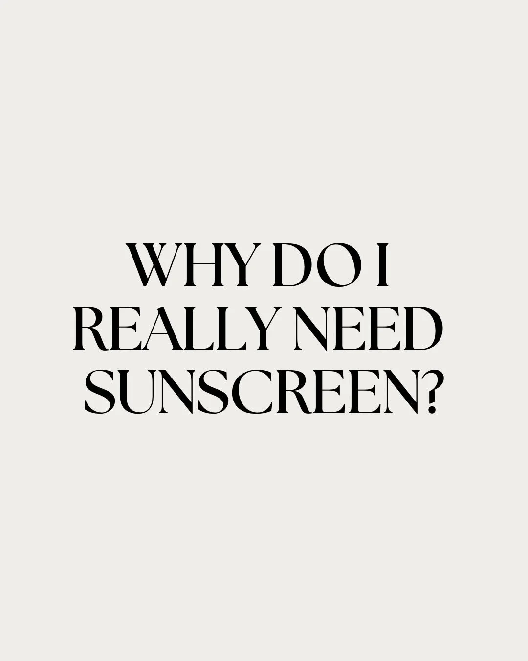 Sunscreen isn&rsquo;t just for beach days ☀️

UV damage happens every day &mdash; even when it&rsquo;s cloudy. Wearing SPF daily helps protect your skin from premature ageing, pigmentation, sun damage and most importantly, skin cancer.

May is Skin C