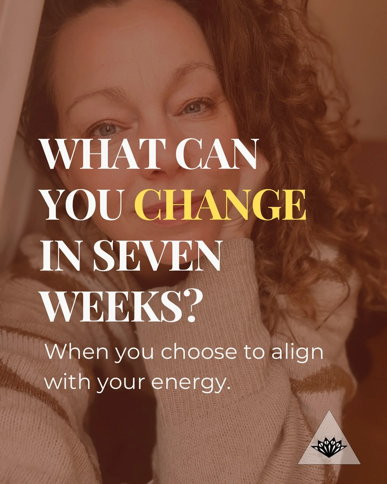 Seven weeks can change the way you feel 
and how you meet yourself.

When you start connecting to your body from the inside, things start to shift. 

You stop managing
You start listening.
You learn what your stress, emotions, and energy are really t