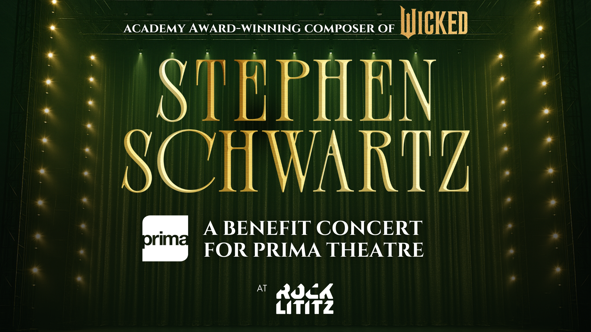 Stephen Schwartz: A Benefit Concert for Prima