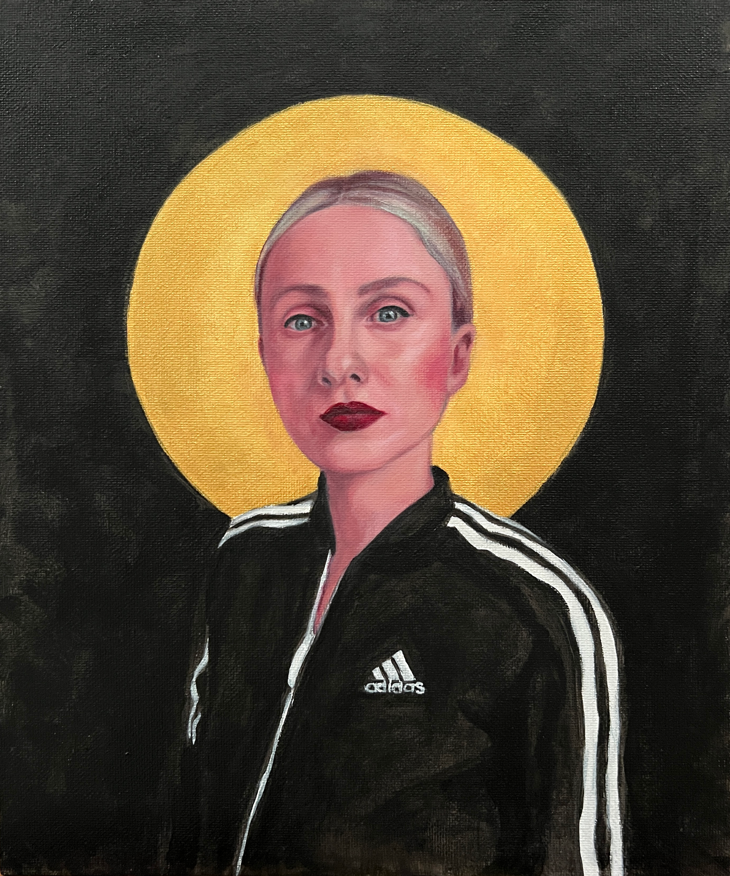 ‘Self Portrait - Black’
10” x 12”
Acrylic on Cotton Canvas Board