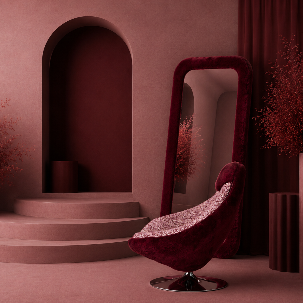 TRILLION CHAIR RED MOOD
