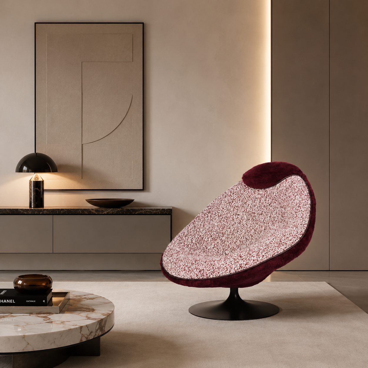 ORPHEUS CHAIR RED MOOD