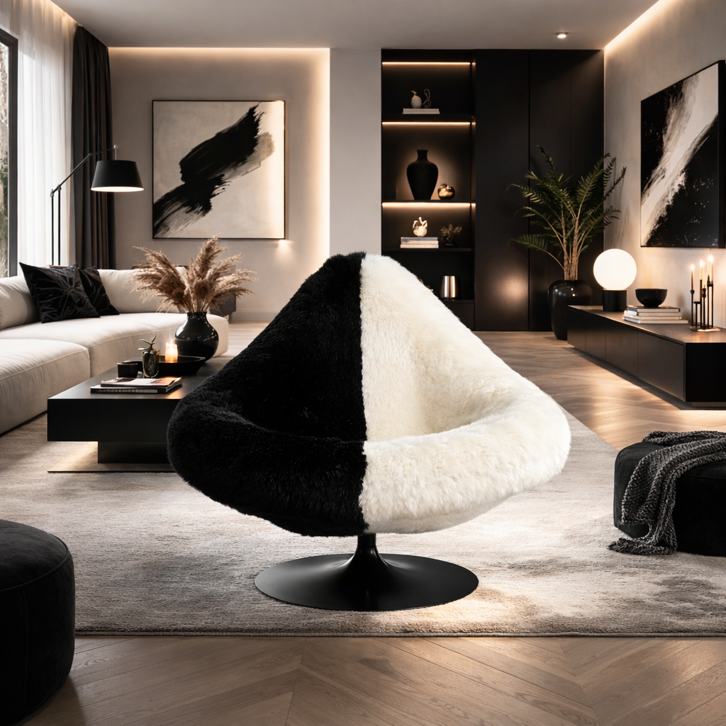 TRILLION CHAIR B/W