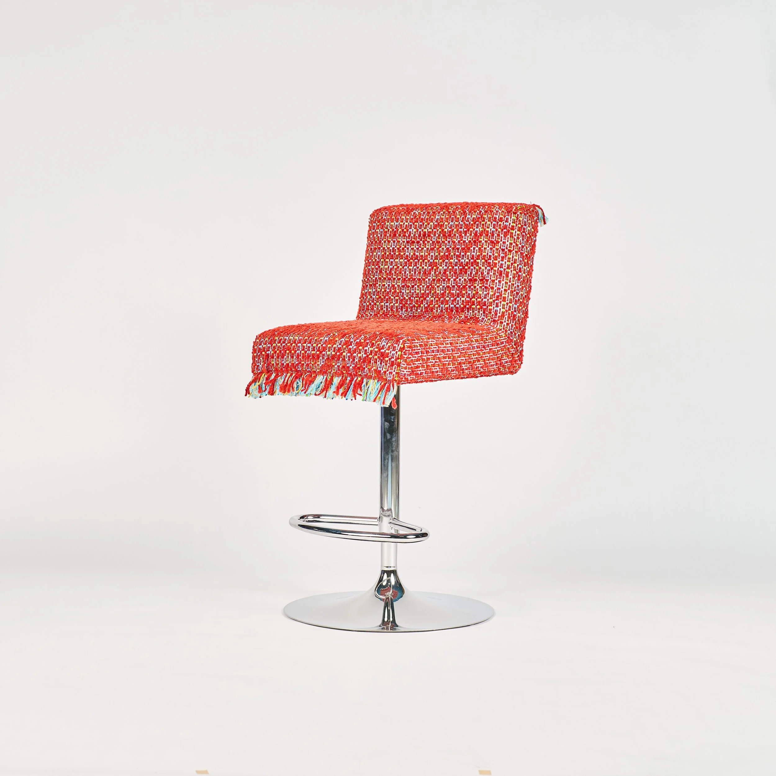 ALTO BARSTOOL RED LEATHER