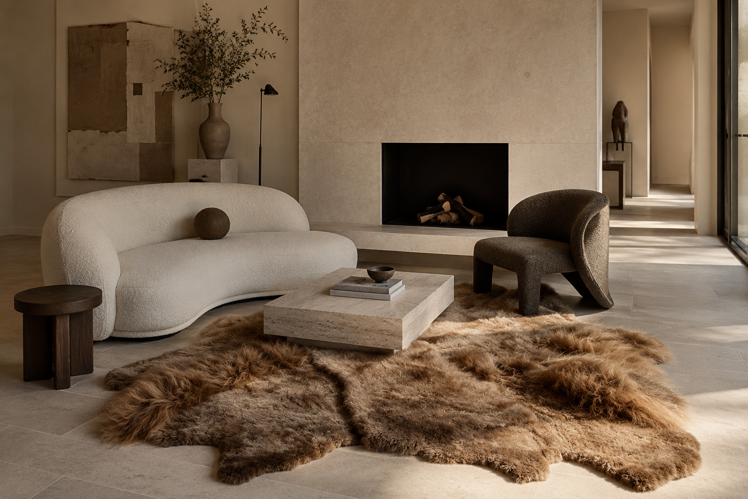 Handcrafted Sheepskin Rug

Crafted from genuine sheepskin and entirely handmade, each rug is a unique piece designed to perfectly complement your interior and your Versoni furniture.

Each rug is made to order and can be fully customized to suit your