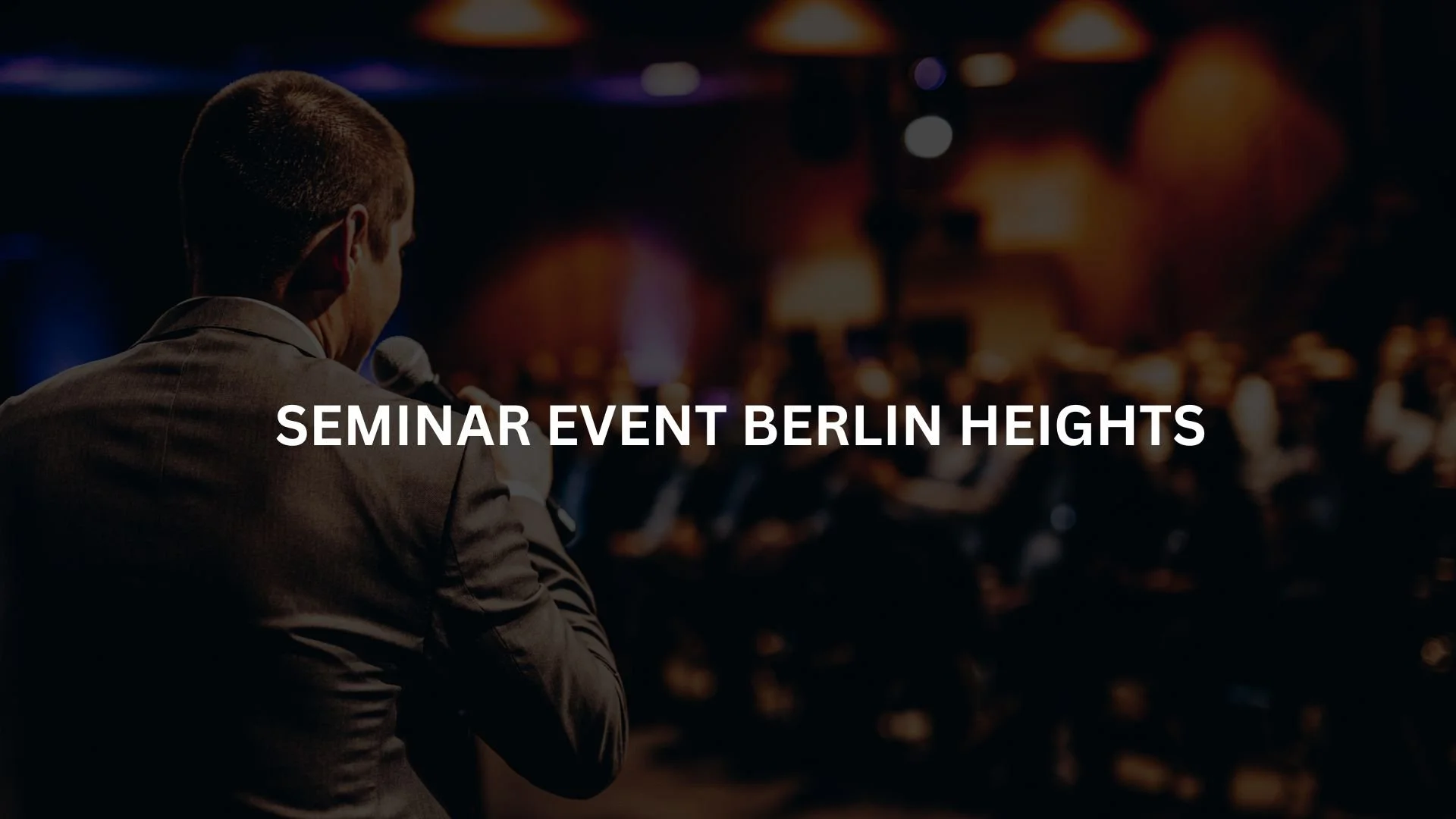 Seminar Event Berlin Heights: Plan Your Perfect Gathering