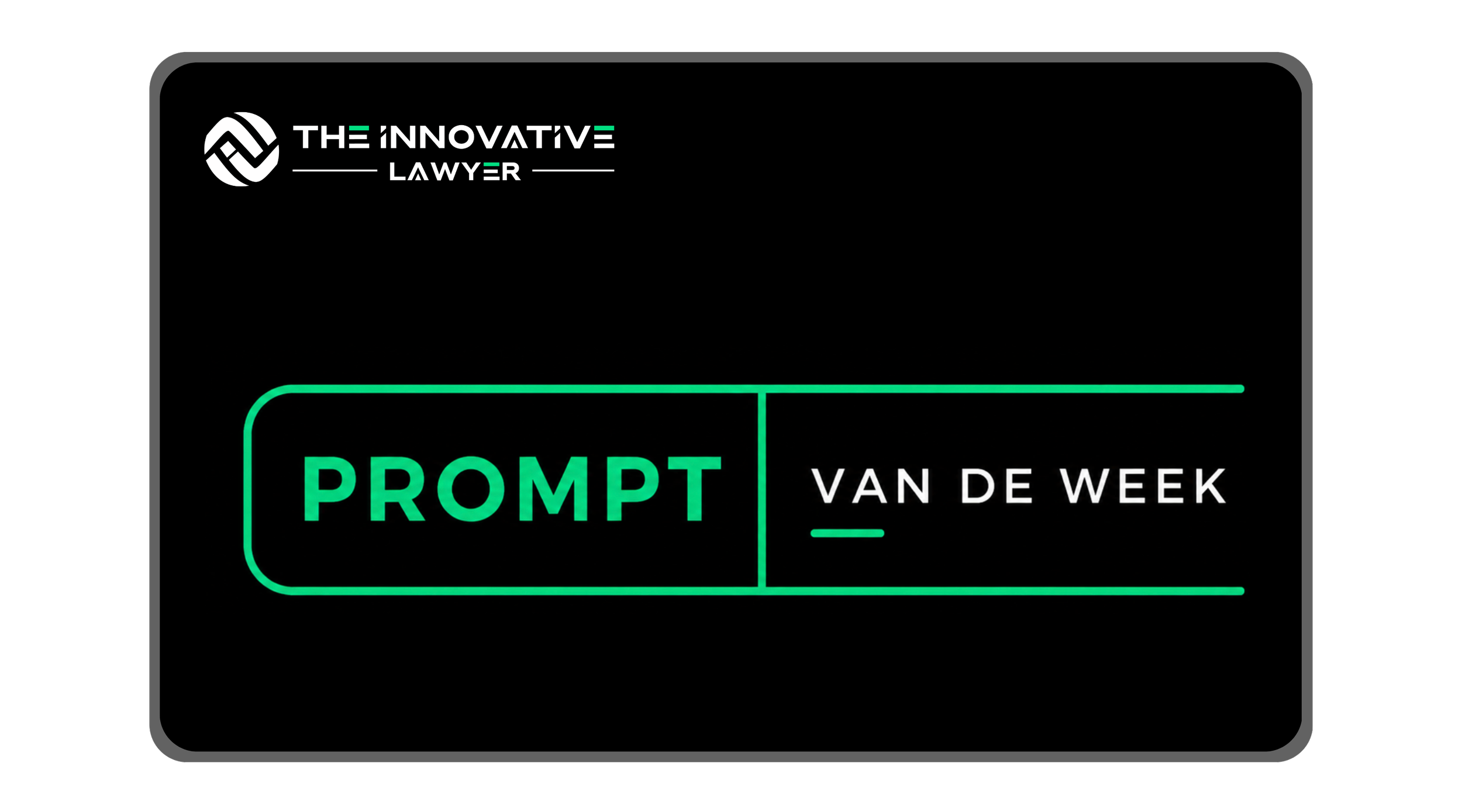 Legal Prompt van de Week: Analist, reviewer, beslisser