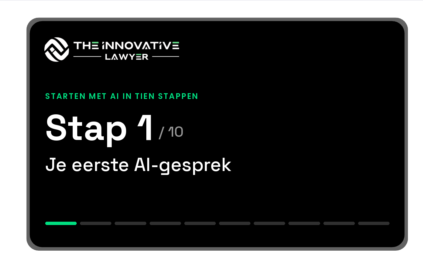 Starten met AI in 10 stappen. Stap 1: je eerste AI-gesprek begint met een vraag waarvan je het antwoord al kent