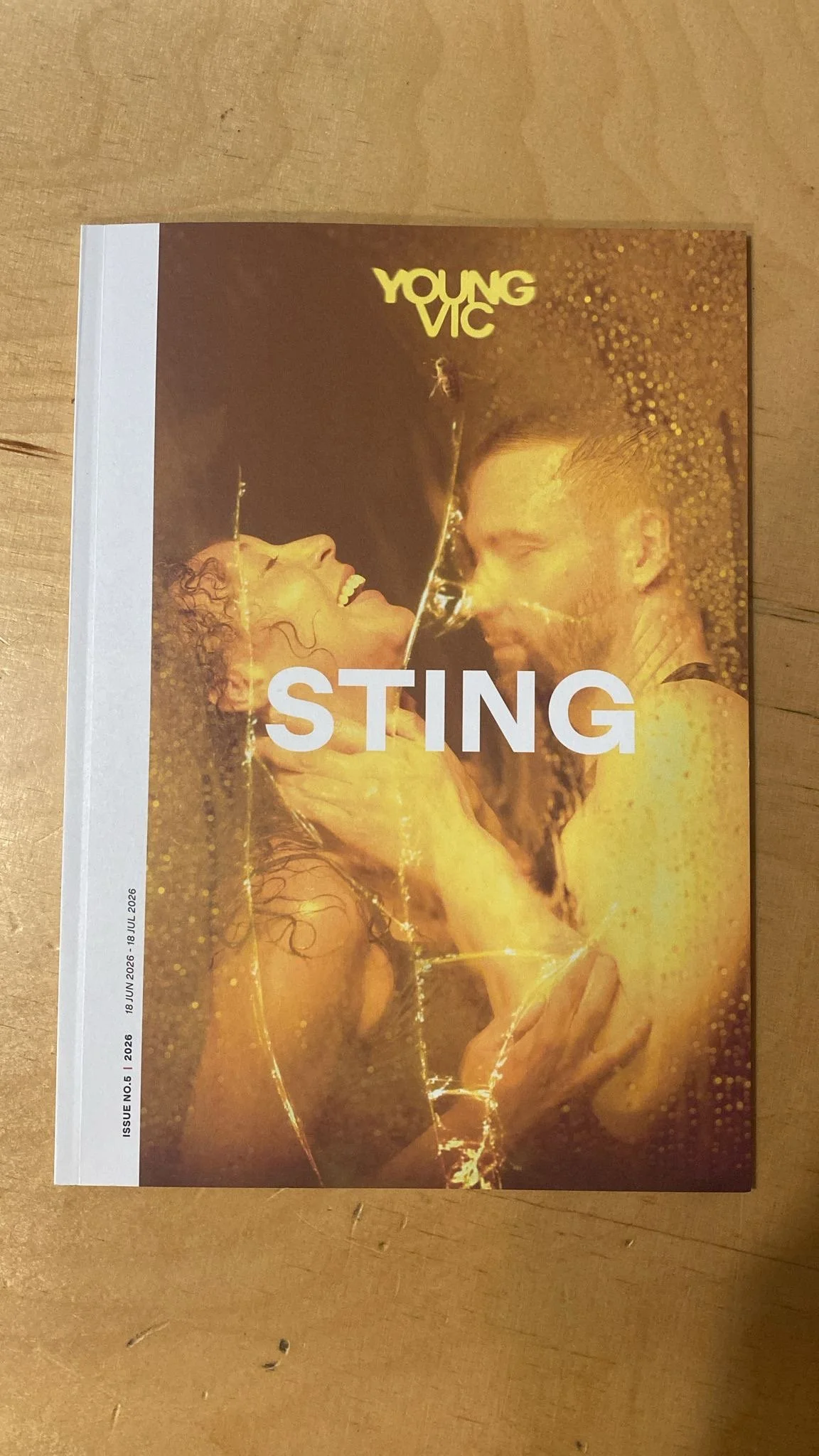 Olwyn Supports Sting at The Young Vic