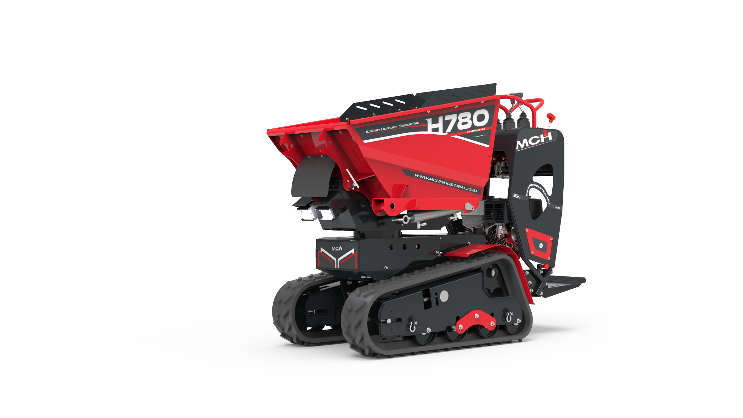 Minidumper cingolato H780 LT senza pala autocaricante