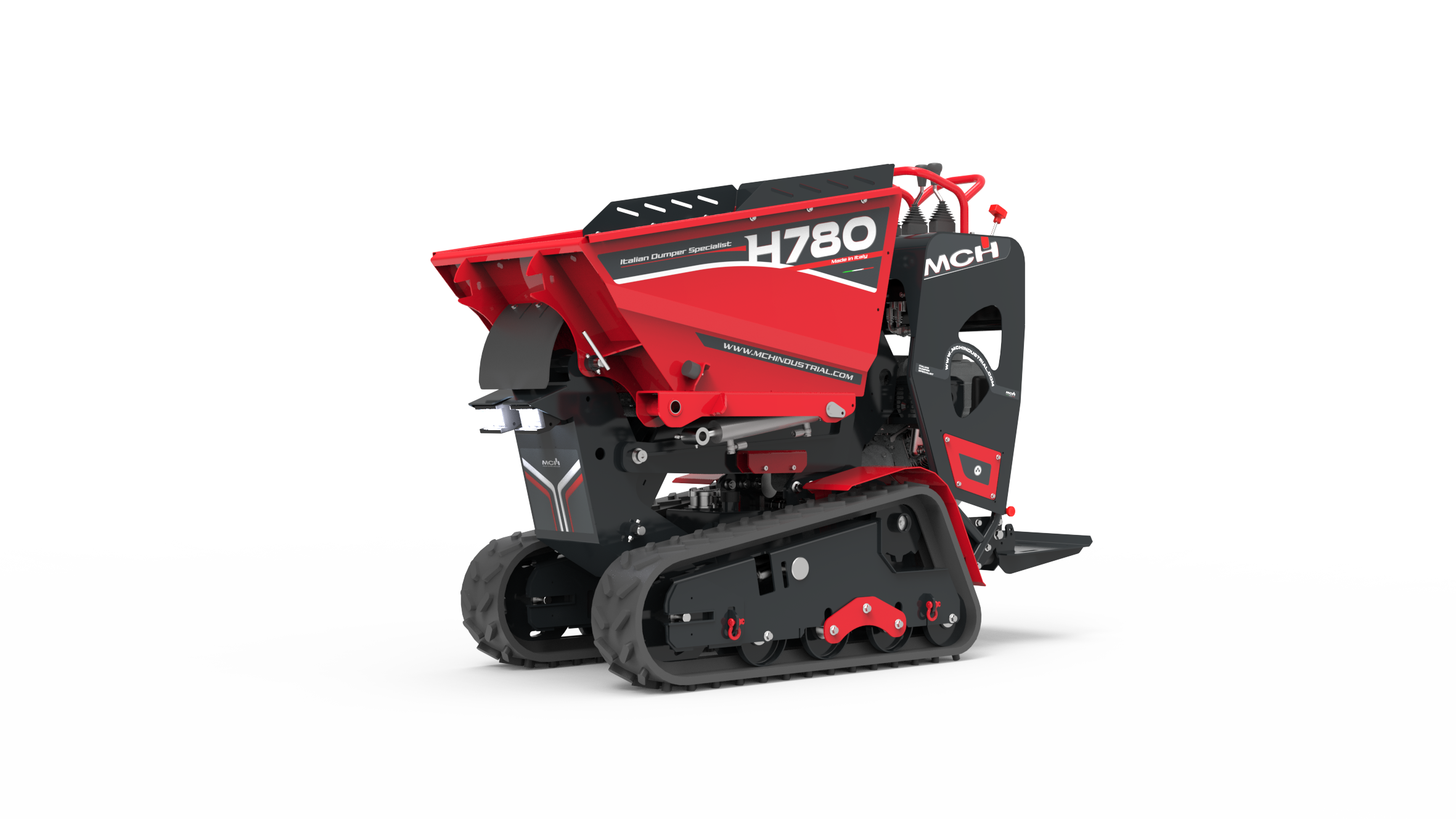 Minidumper cingolato H780 HT senza pala autocaricante