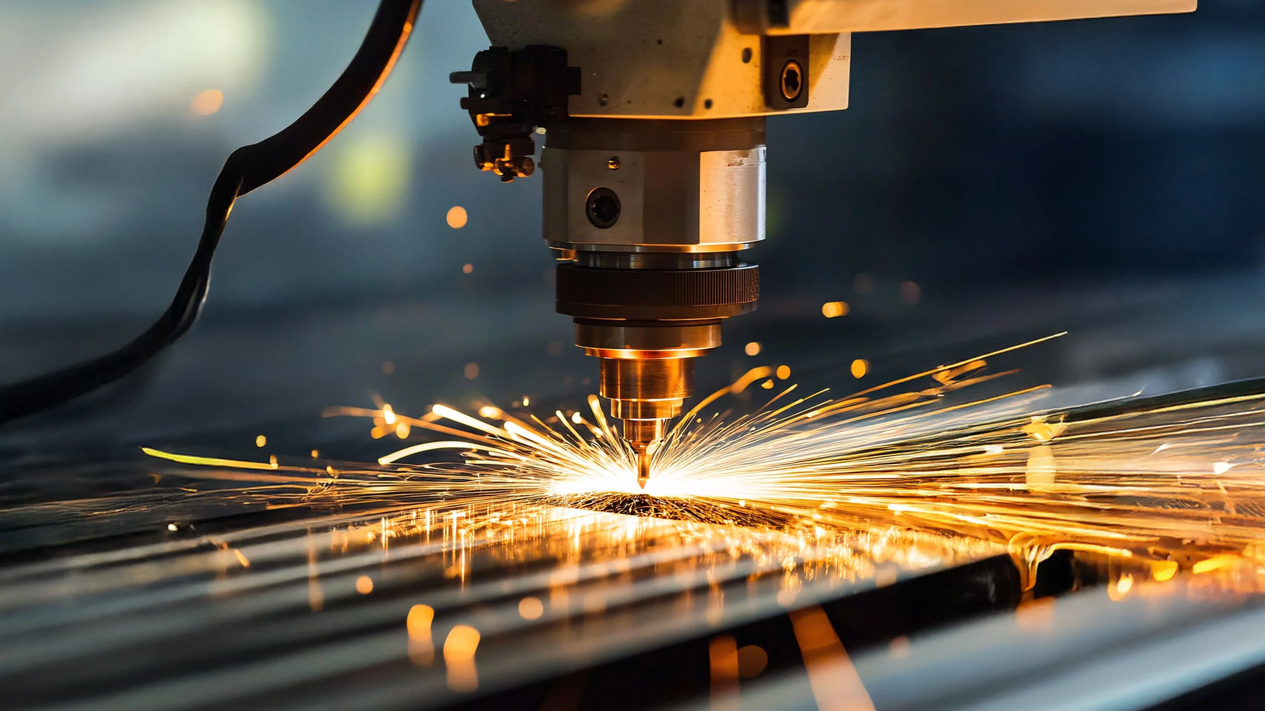 Taglio laser componenti strutturali in acciaio