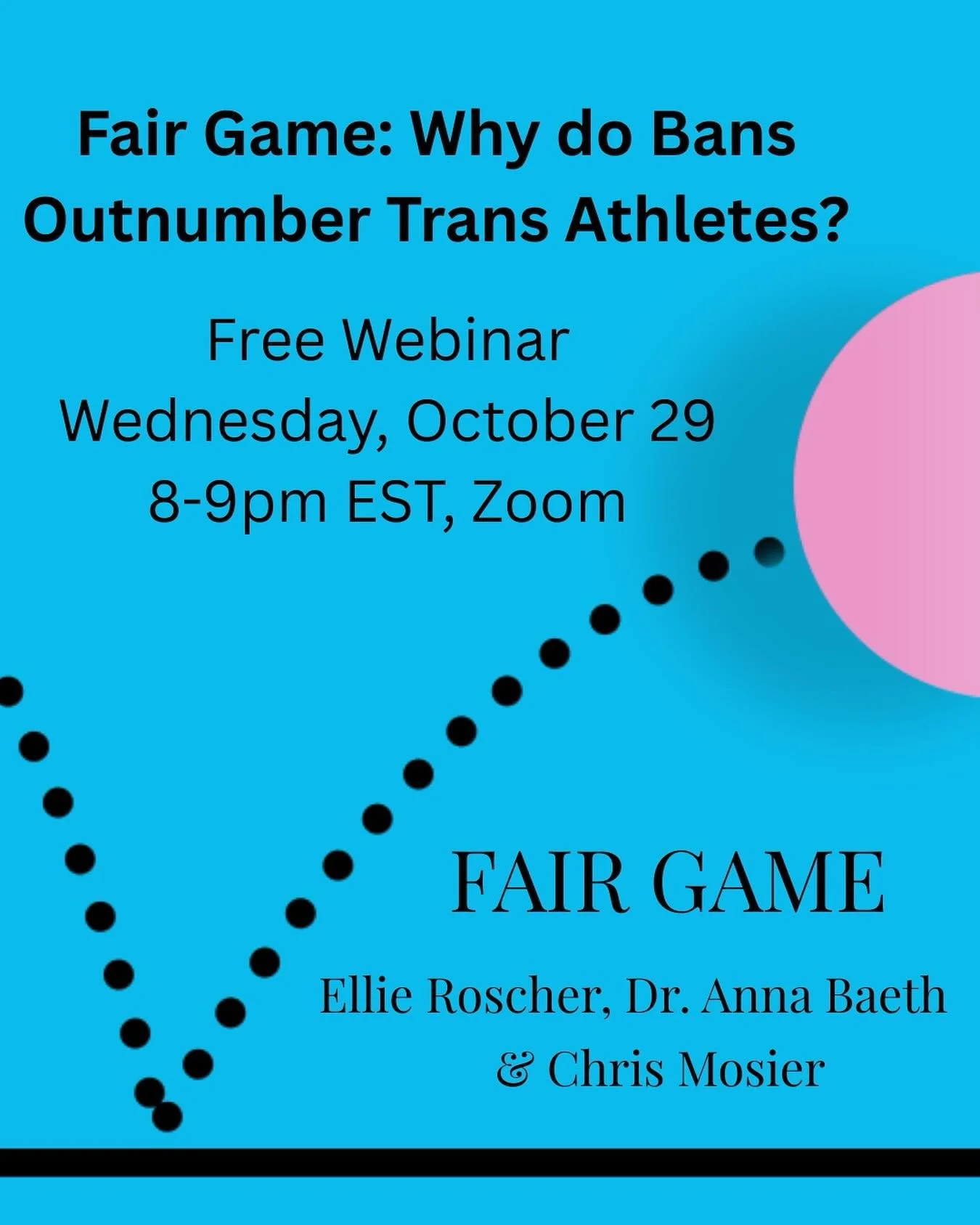 Our first FAIR GAME webinar was magic. ✨It was fire. 🔥And it was because of the people gathered! Join us for number two. The party won&rsquo;t be the same without you! We&rsquo;re so excited to collaborate with MN Aurora FC! If you are in the Twin C