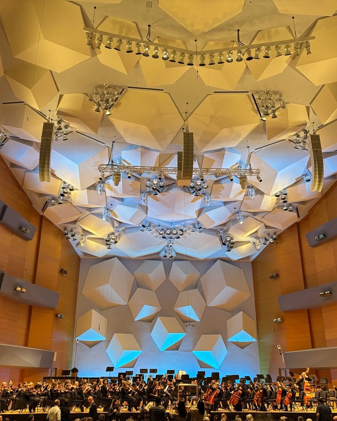 Back at Orchestra Hall one week later this time to listen to my first born perform with his orchestra. Tears. Goosebumps. I&rsquo;m here for humans of all ages creating beautiful collaborative art together all day every day Amen. 🩷💜💙