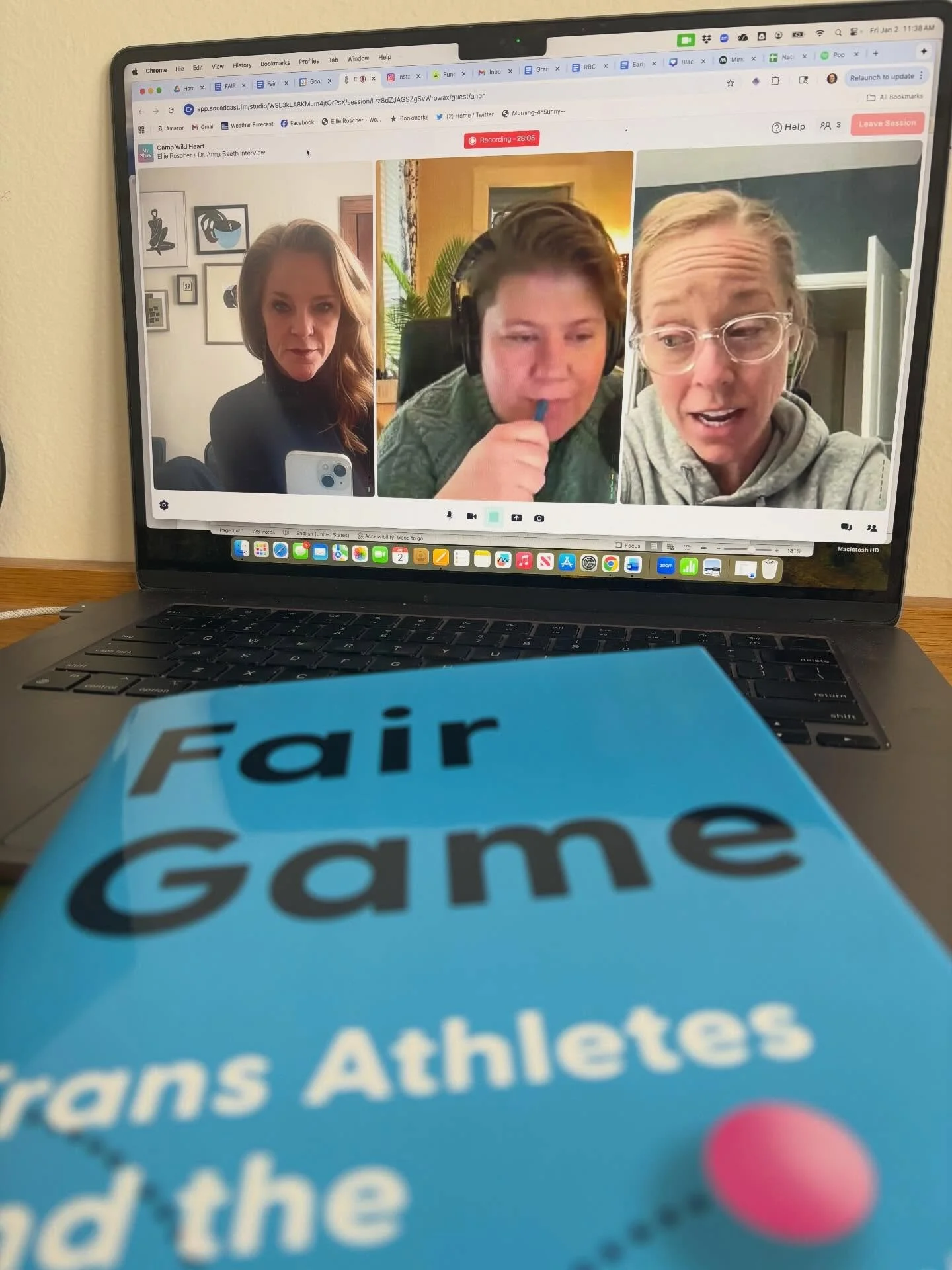 3 podcast appearances day for Fair Game! 3 totally different conversations that were all so enlivening! My brain and heart are happy. My writing mentor Jo Ann Beard told me a decade ago to write and publish on the topics you won&rsquo;t get sick of t