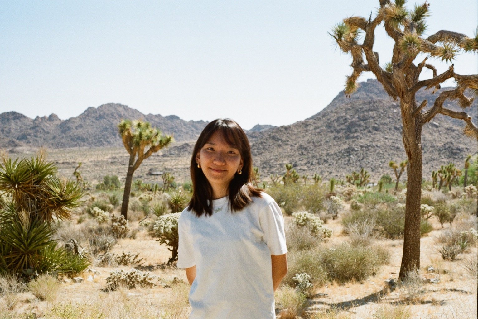 Ruofei at Joshua Tree