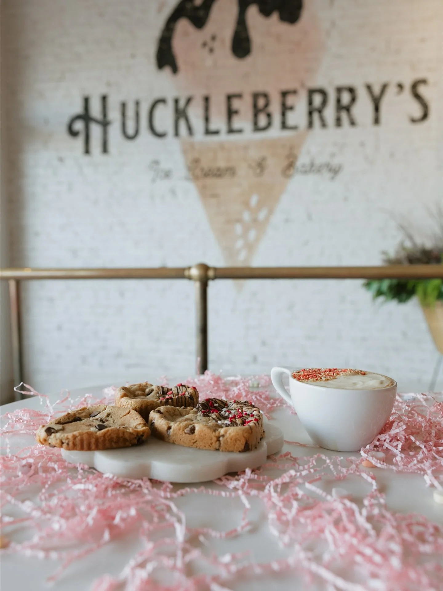Call it a Valentine&rsquo;s plan or just an excuse for cookies.

Either way meet us here ☕️🍪

Don&rsquo;t forget the Strawberry Cheesecake Latte while you&rsquo;re at it!

#huckleberrysicecreamandbakery #wisdells #waterparkcapitaloftheworld #wiscons