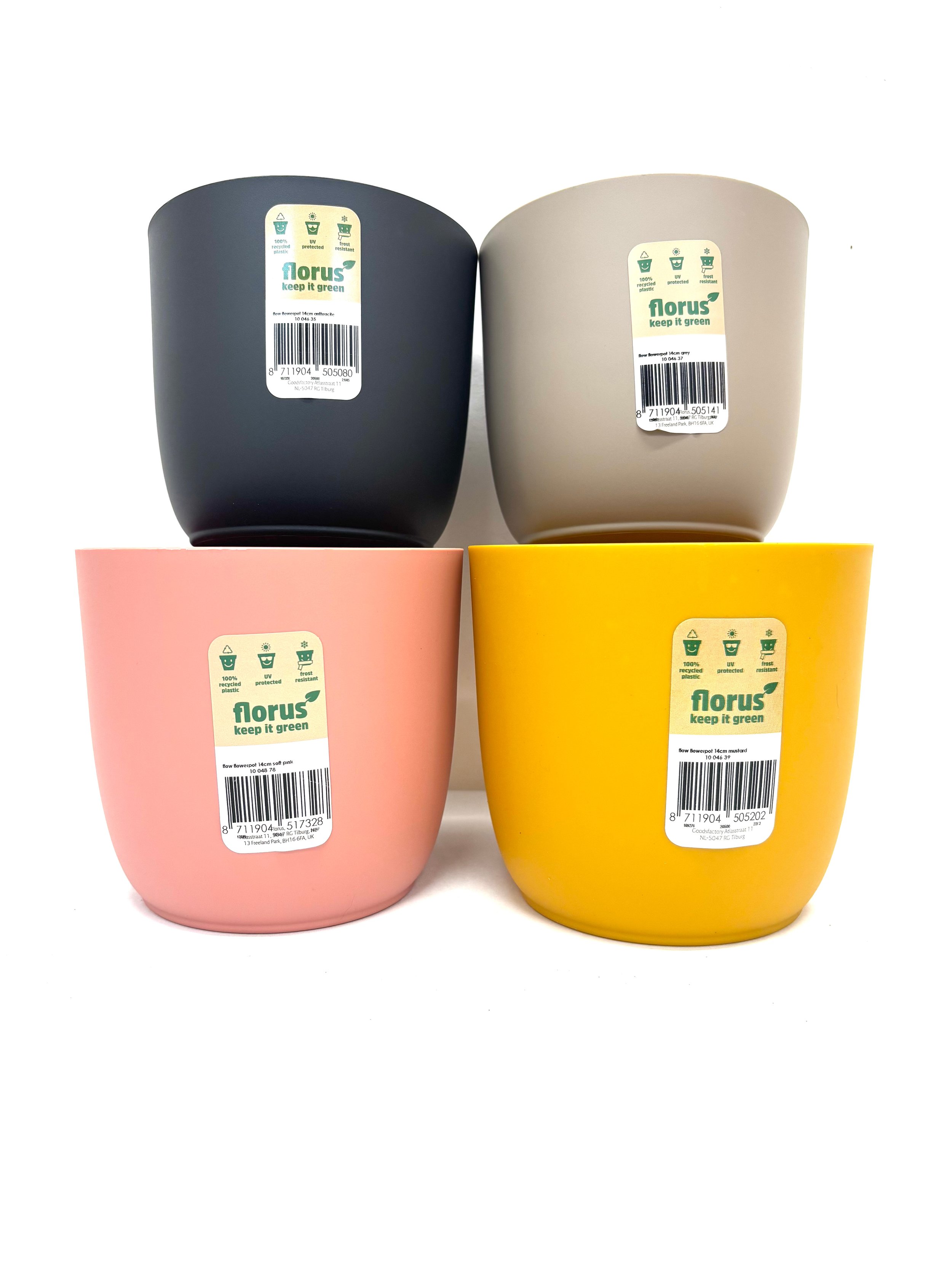 Flow round plant pot 14CM