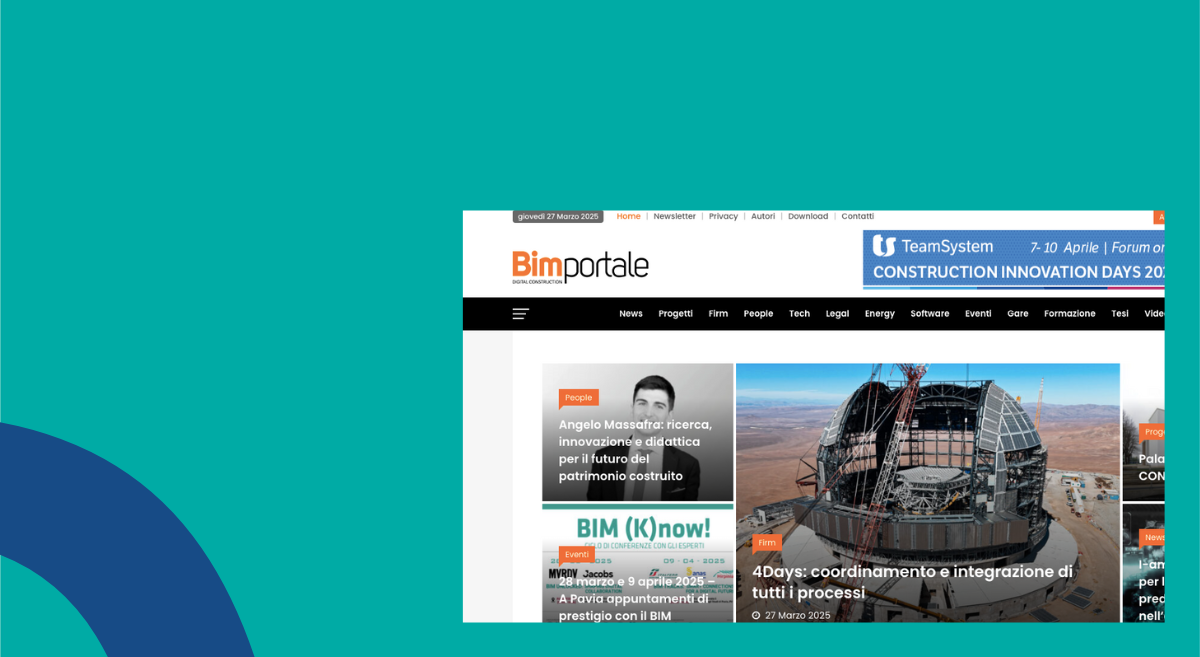 4Days: coordinamento e integrazione di tutti i processi