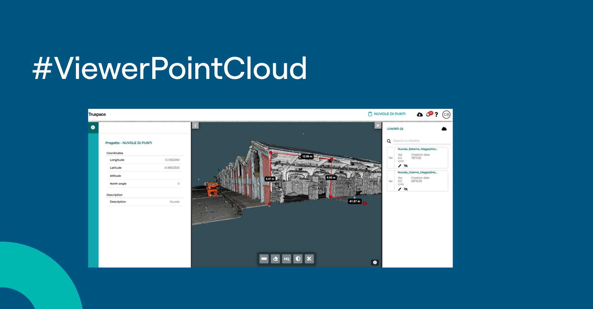 #NEW FEATURES Oltre i modelli: Truspace integra le nuvole di punti