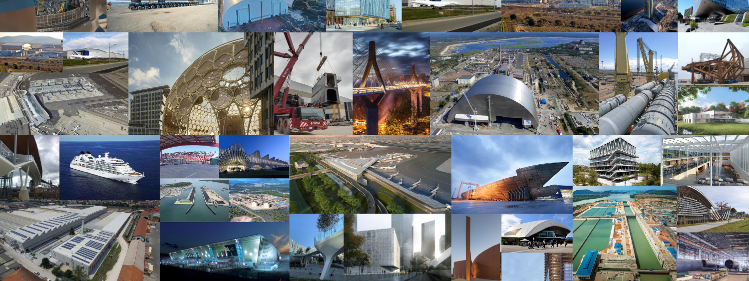 Truspace CDE (ACDat) Immagien puzzle dei progetti di Cimolai S.p.a.