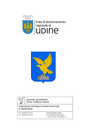 Truspace CDE (ACDat) clienti : Logo dell'ente di decentramento regionale di Udine,   Direzione centrale infrastrutture e territorio di Venezia Giulia